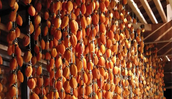 干し柿 手作り 自然農法 安心 安全 農家 島根 神話の国 手作業 保存料不使用